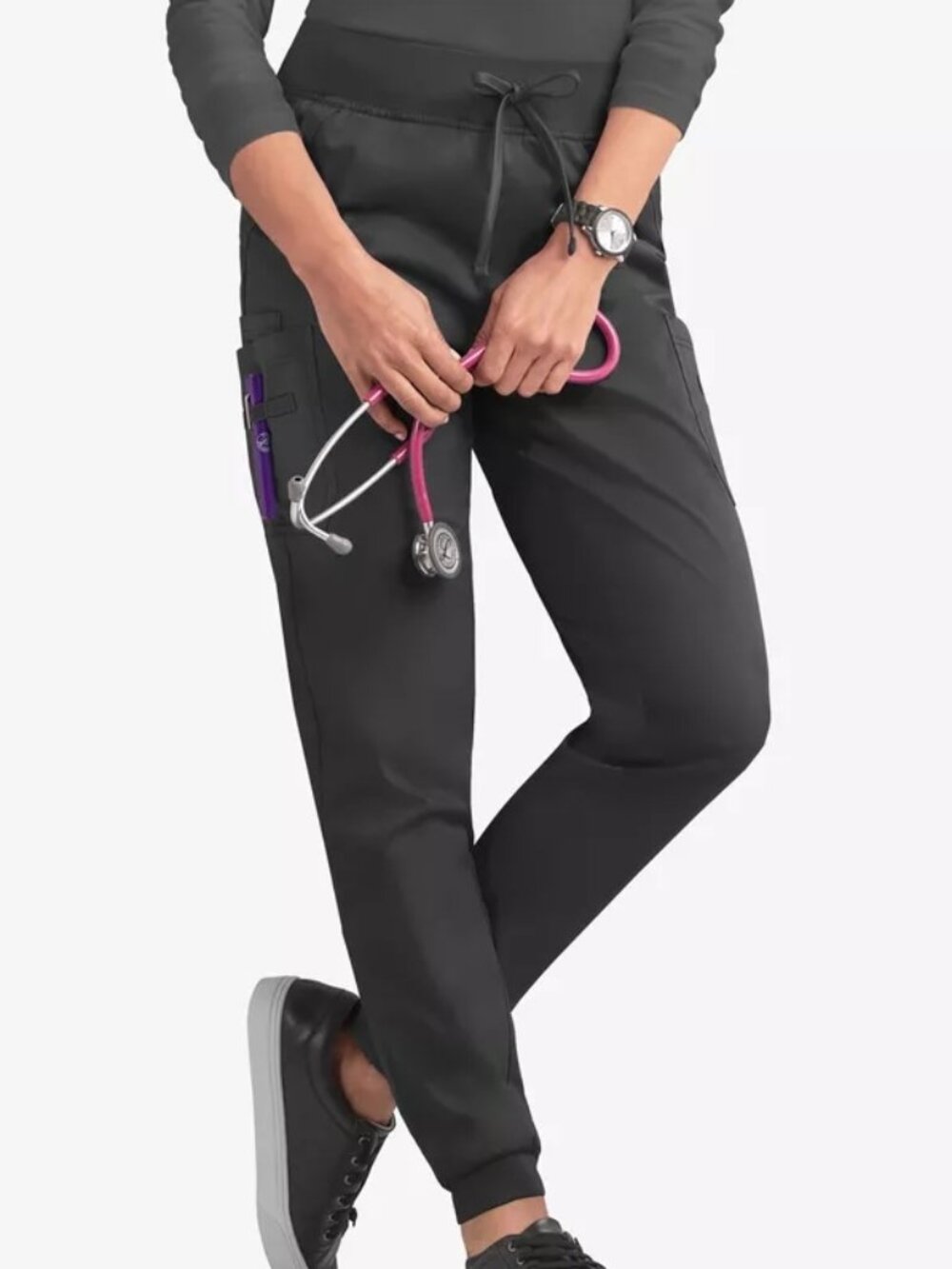Butter-Soft STRETCH Women's 5-Pocket Cargo Jogger Scrub Pants